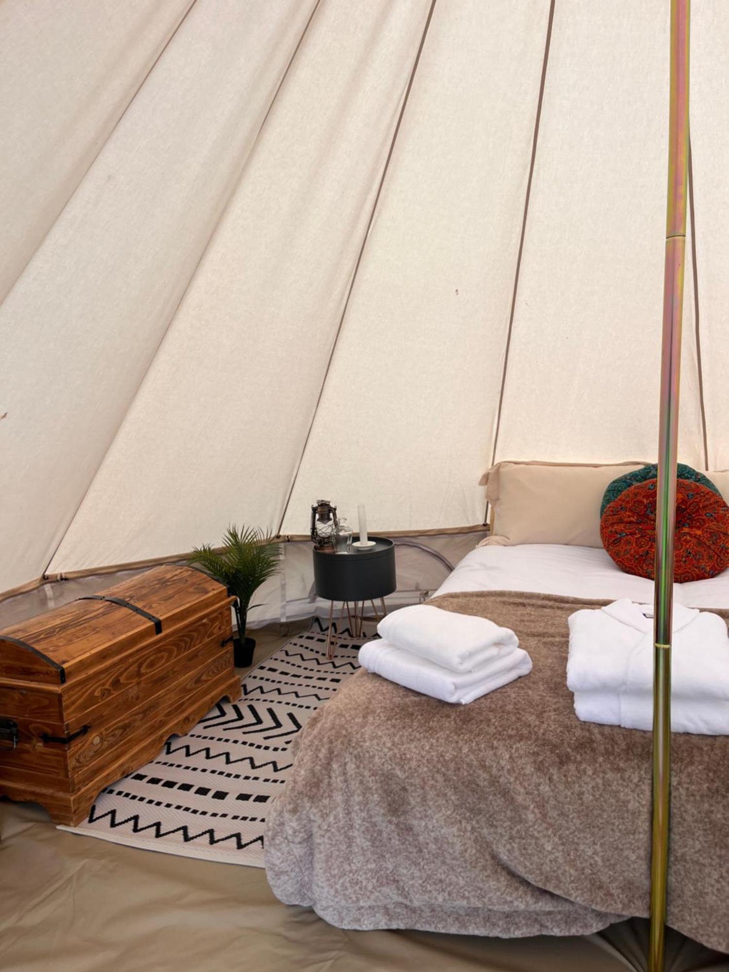 Mullichain Glamping Luxury tent St Mullins